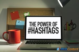 Talk to social media content writers about the proper use of hashtags.
