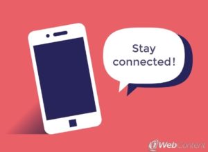 Connect to your customers with the help of social media.