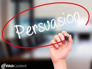 Learn how to use persuasive web content to your advantage.