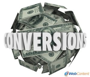 Drive your sales with website conversions.